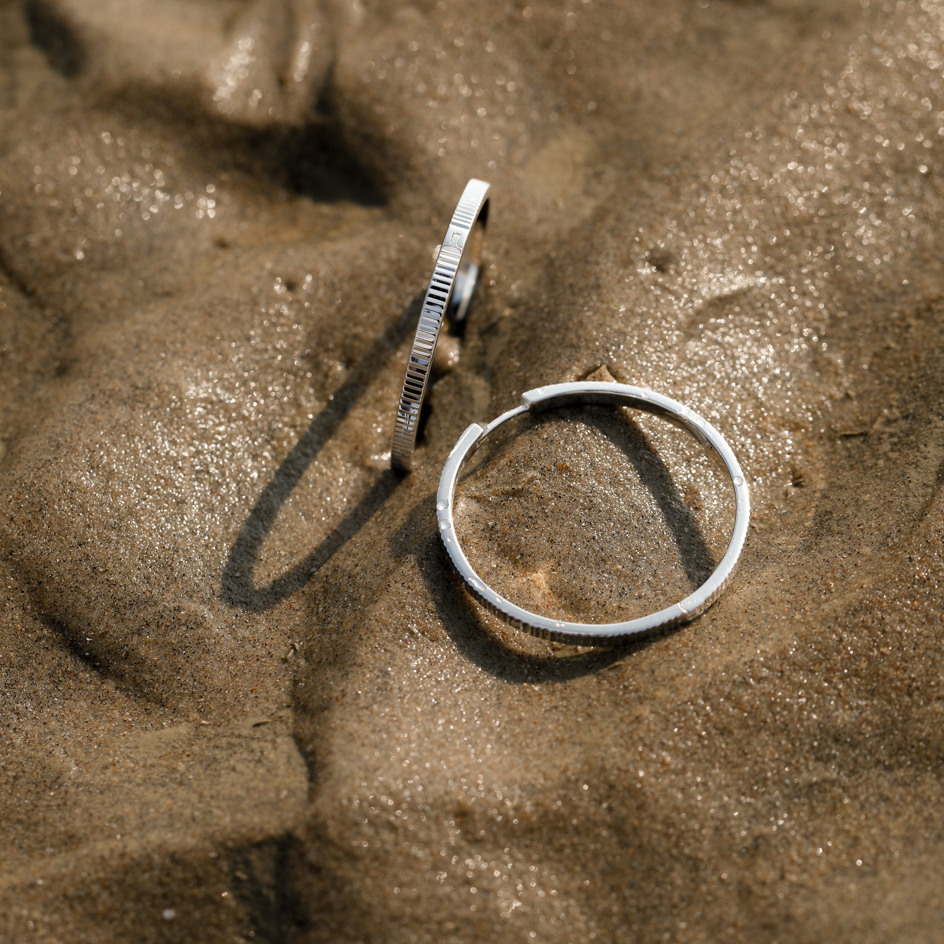 Cat Meffan Large Shell hoops